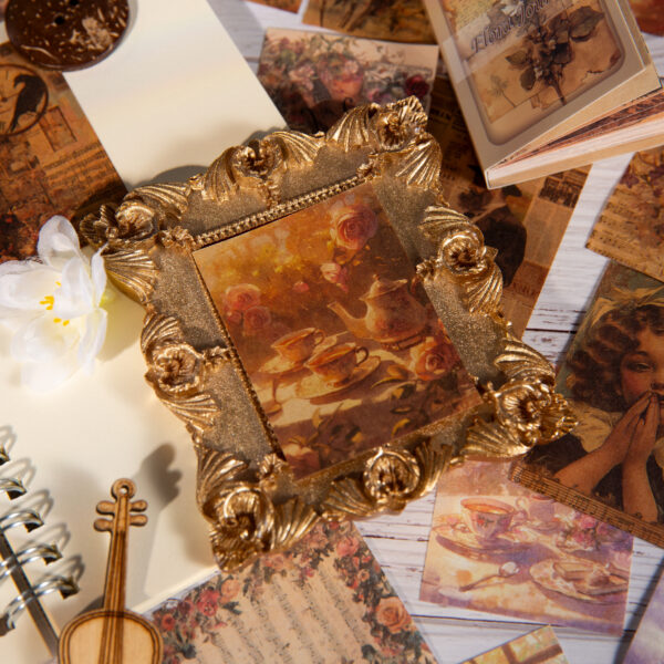 Decorative Paper Set Vintage Decorative Paper 80PCS - Image 4