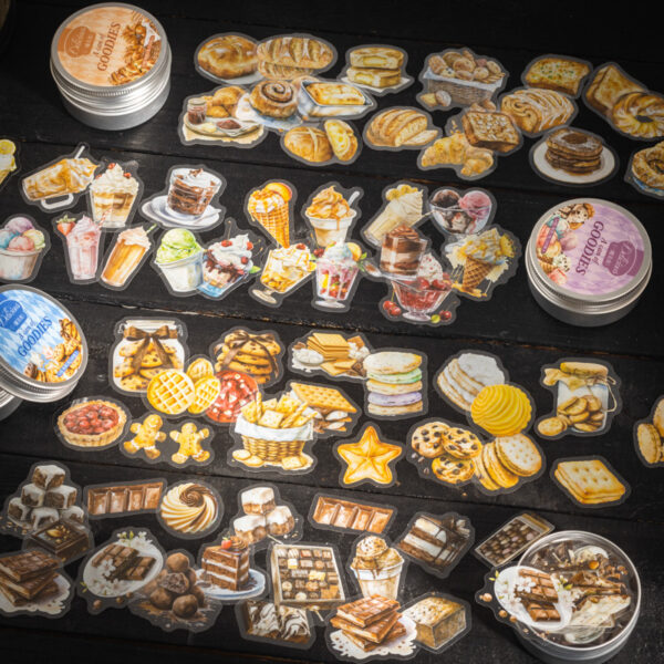 Sticker Pack Food Theme Stickers 100pcs - Image 8