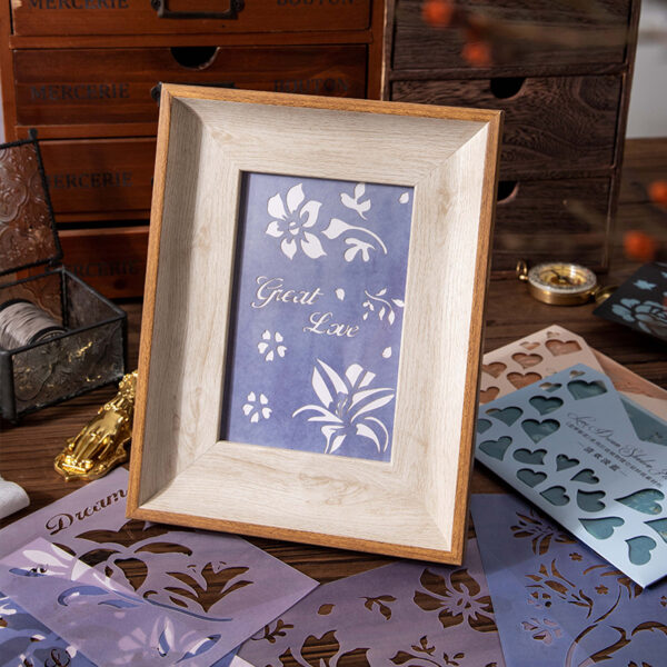 Decorative Paper Plant Theme Decorative Backing Stickers 10PCS - Image 5
