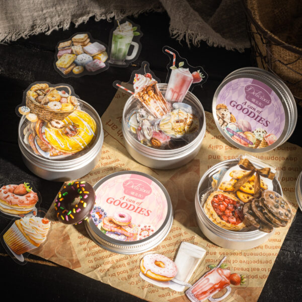 Sticker Pack Food Theme Stickers 100pcs - Image 2