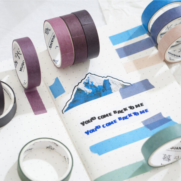 Tape Set Basic Style Collection Candy Colors 10 Rolls