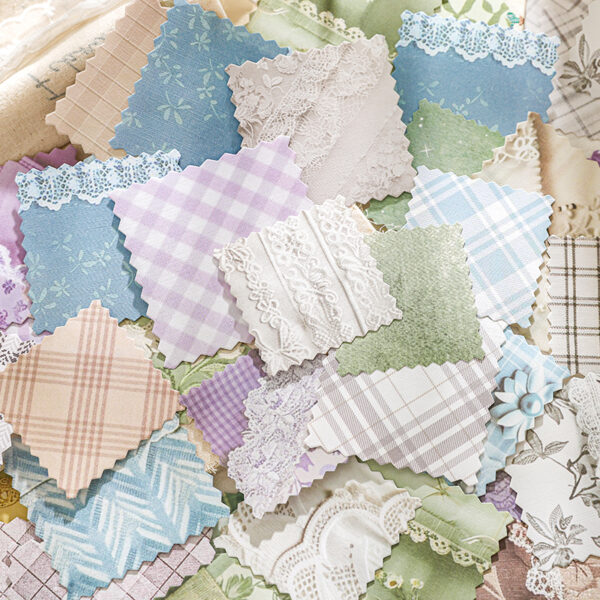 Decorative Paper Patchwork Fabric Theme 30PCS - Image 8
