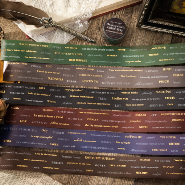 Scrapbook Tape Shakespeare's Golden Words Series 2m - Image 2