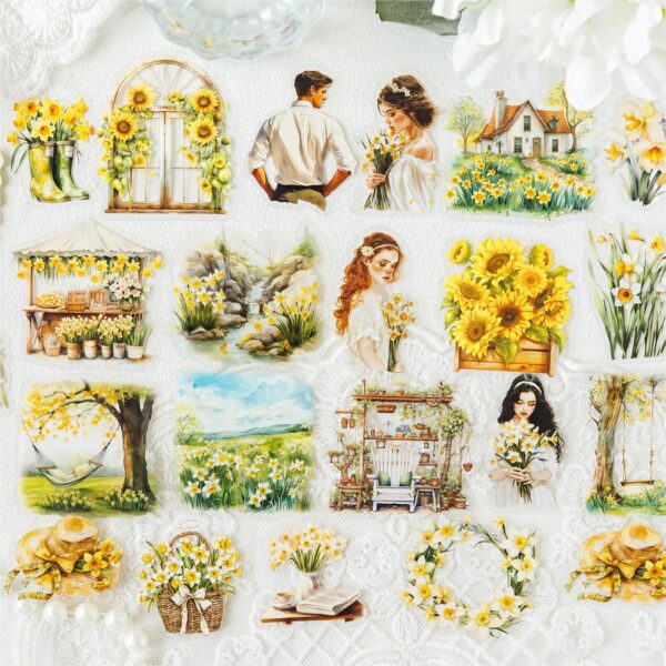 wedding theme stickers