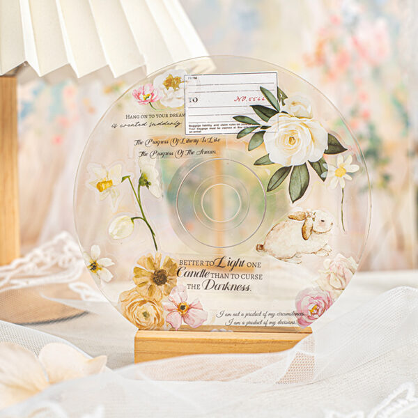 PET Sticker Flower Theme Stickers 10 sheets - Image 3