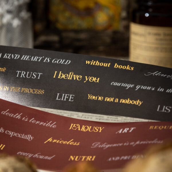 Scrapbook Tape Shakespeare's Golden Words Series 2m - Image 3