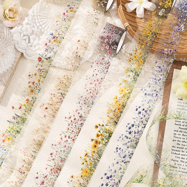 Tape Flower Road Series Flower Theme Tape 2m - Image 3