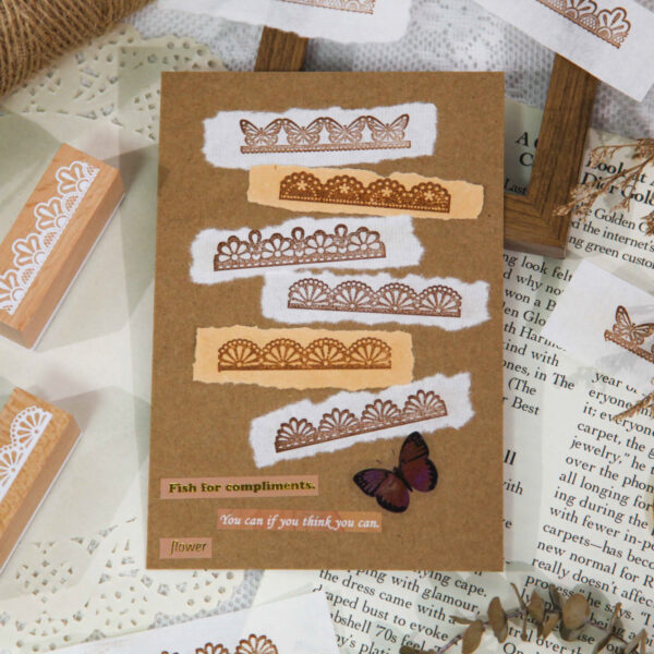 Stamp Lace Flower Series Lace Theme - Image 2