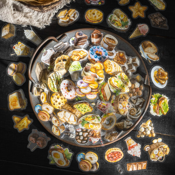 Sticker Pack Food Theme Stickers 100pcs - Image 4