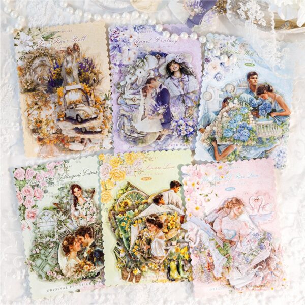 wedding theme stickers