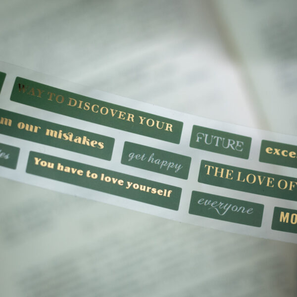 Scrapbook Tape Shakespeare's Golden Words Series 2m - Image 4