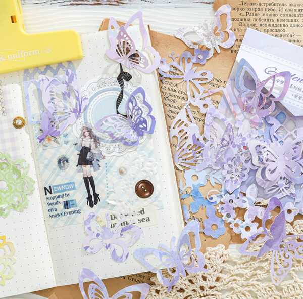 Paper Pack Retro Hollow Paper 25PCS - Image 3