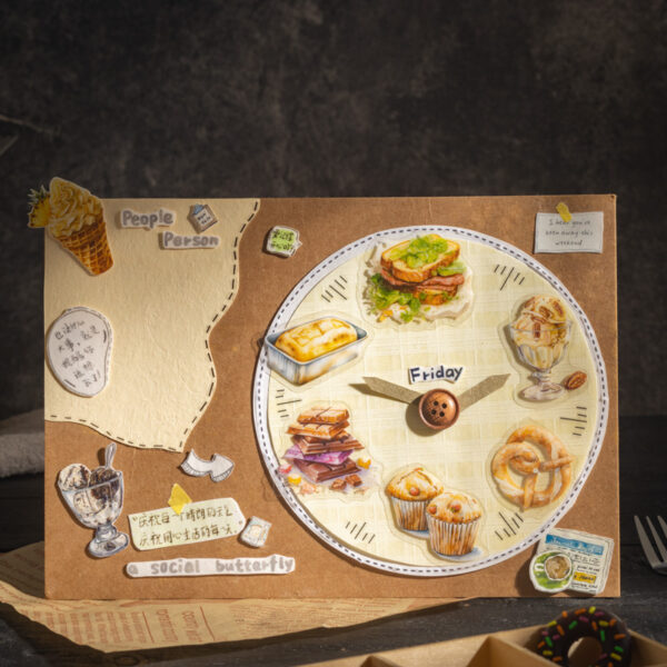 Sticker Pack Food Theme Stickers 100pcs - Image 5
