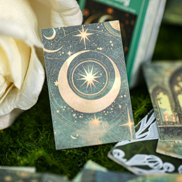 Decor Paper Book Flashy Streamer Series Retro Theme 100PCS - Image 17