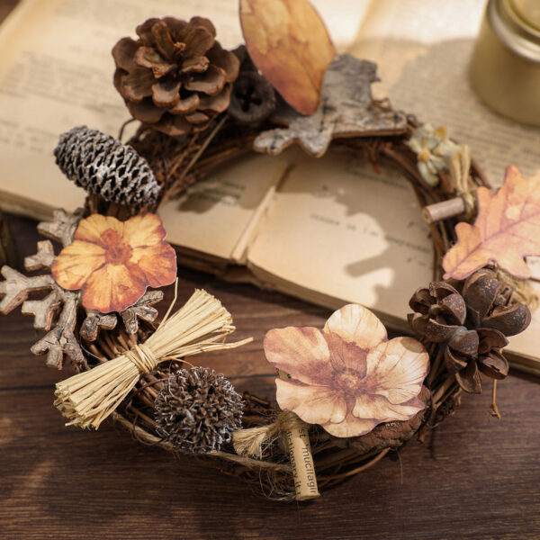 Sticker Pack Natural Boundless Fallen Leaves Specimen Theme 15PCS - Image 5