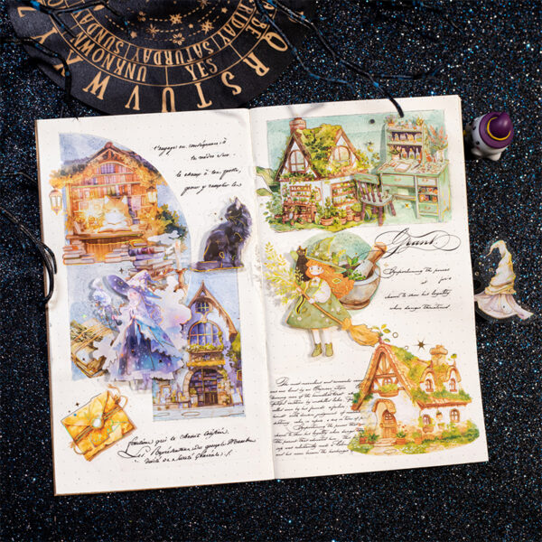 magic theme stickers