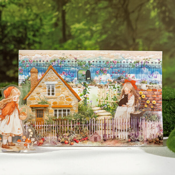 PET Tape Garden Fence Theme 2m - Image 3