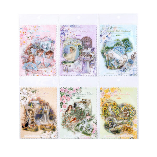 wedding theme stickers