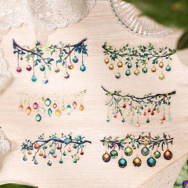 Sticker Pack Colorful Light Theme Stickers 12PCS - Image 5