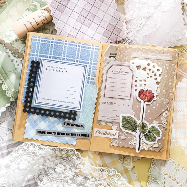 Decorative Paper Patchwork Fabric Theme 30PCS - Image 6