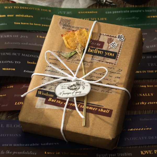 Scrapbook Tape Shakespeare's Golden Words Series 2m - Image 9