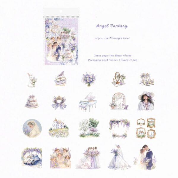 wedding theme stickers