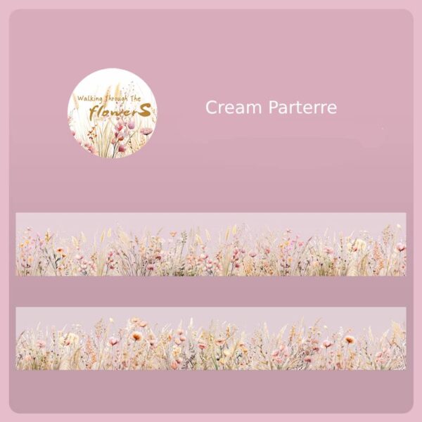 Tape Flower Road Series Flower Theme Tape 2m - Image 12