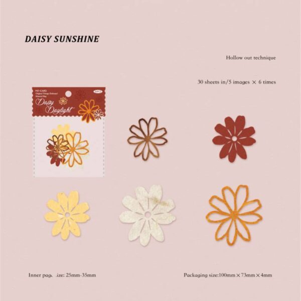 Decoration Pack Hollow Flower Decoration 30PCS - Image 13