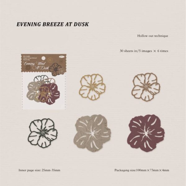 Decoration Pack Hollow Flower Decoration 30PCS - Image 14