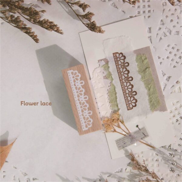 Stamp Lace Flower Series Lace Theme - Image 7