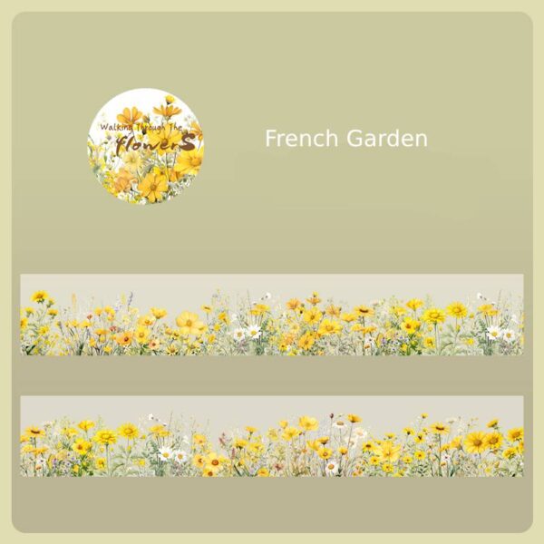 Tape Flower Road Series Flower Theme Tape 2m - Image 13