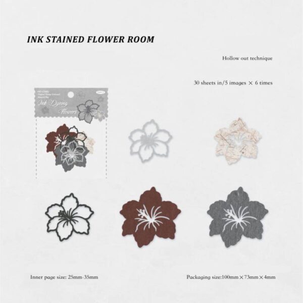 Decoration Pack Hollow Flower Decoration 30PCS - Image 16