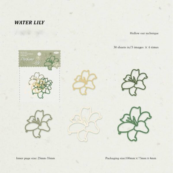 Decoration Pack Hollow Flower Decoration 30PCS - Image 17