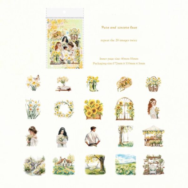 wedding theme stickers