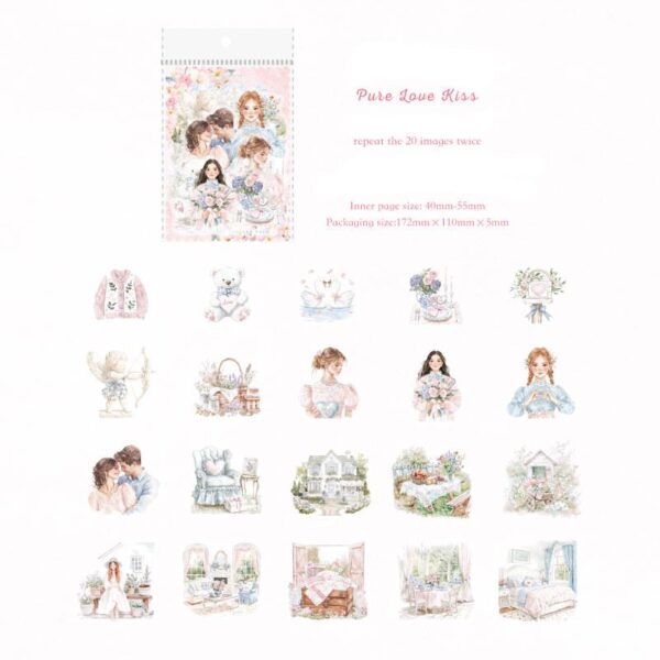 wedding theme stickers