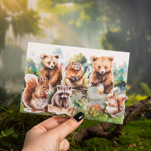 Sticker Pack Animal United Series Animal Theme Stickers 50 Pieces - Image 4