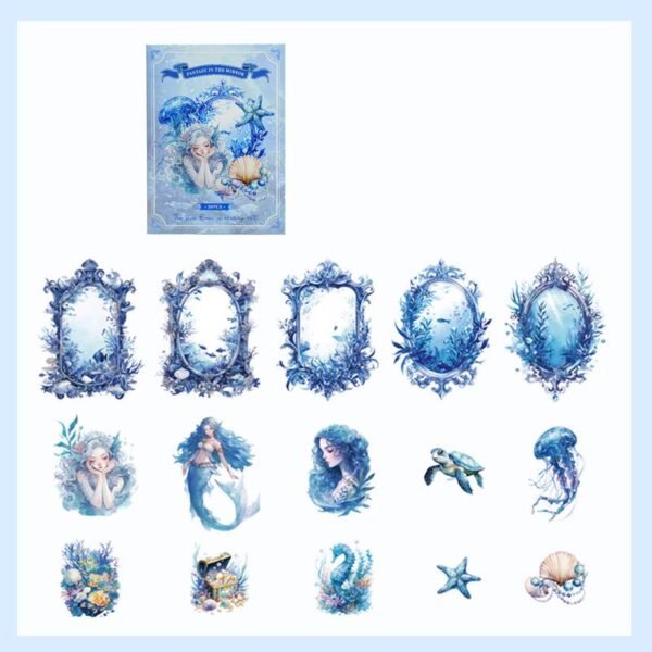 PET sticker pack Dreamland series Fantasy theme stickers 30PCS - Image 9