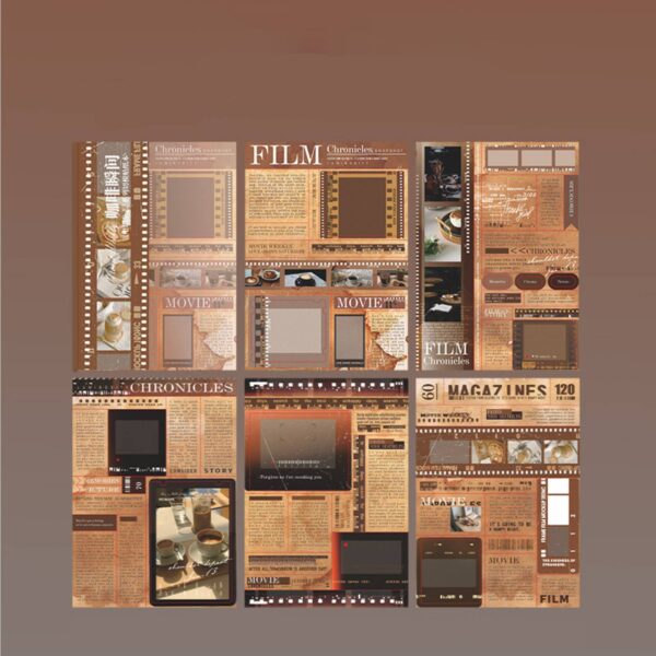 Sticker Book Movie Theme Stickers 10 Sheets - Image 6