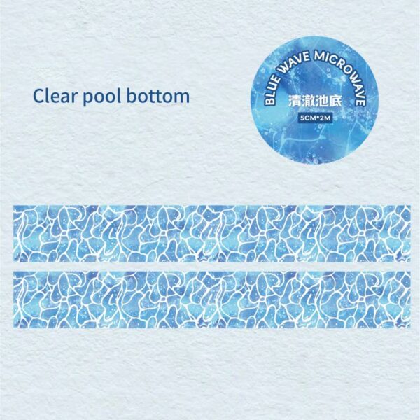 PET tape Blue wave series Phantom theme tape 2m - Image 11