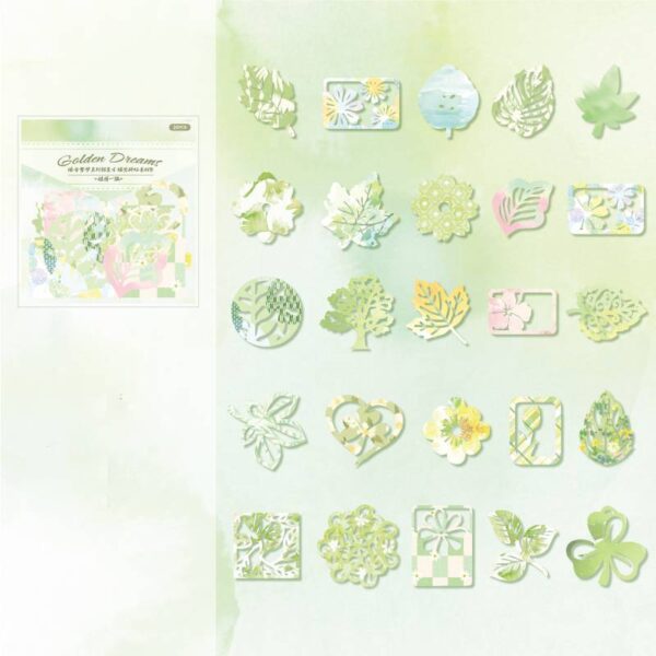 Paper Pack Retro Hollow Paper 25PCS - Image 11