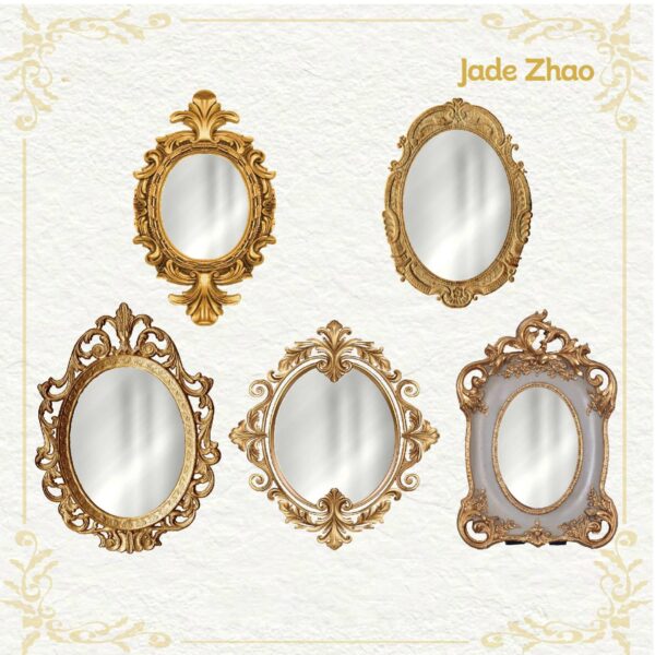 Decor Paper Magic Silver Mirror Theme 10pcs - Image 9