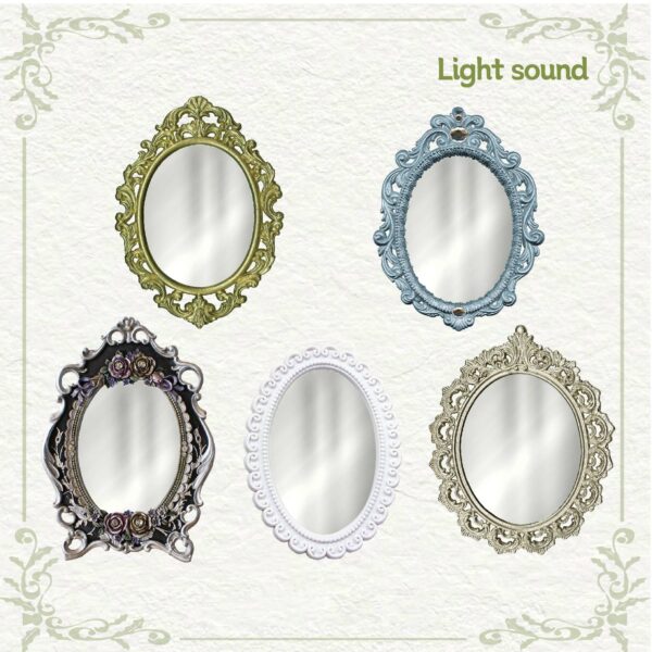 Decor Paper Magic Silver Mirror Theme 10pcs - Image 8