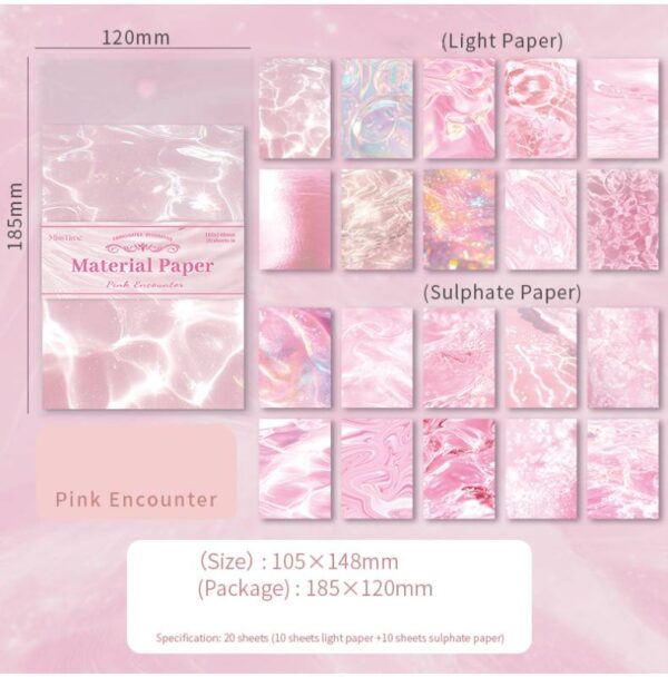 pink paper