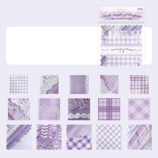 Decorative Paper Patchwork Fabric Theme 30PCS - Image 11