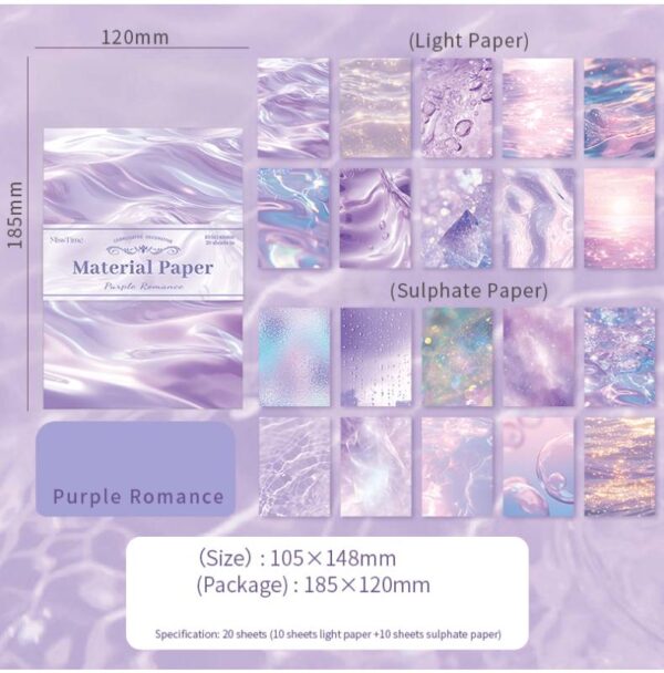 purple paper