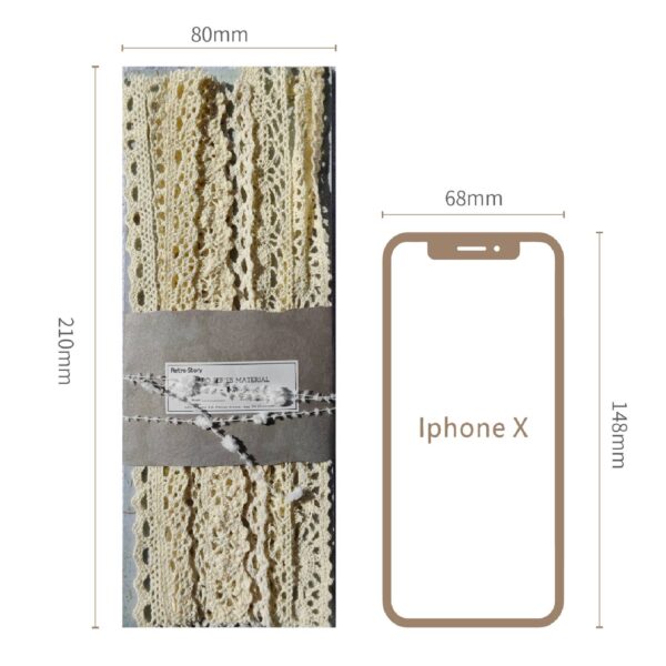 Material Pack Lace Decorative Paper 18 Sheets - Image 9