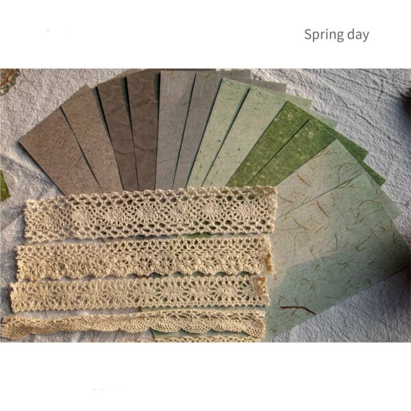 Material Pack Lace Decorative Paper 18 Sheets - Image 5