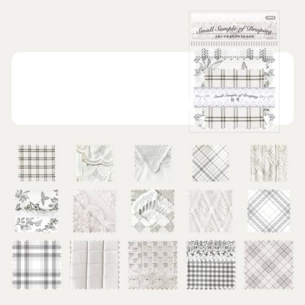 Decorative Paper Patchwork Fabric Theme 30PCS - Image 12