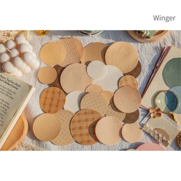 Decorative Paper Poetic Collection Series Special Paper 24PCS - Image 5