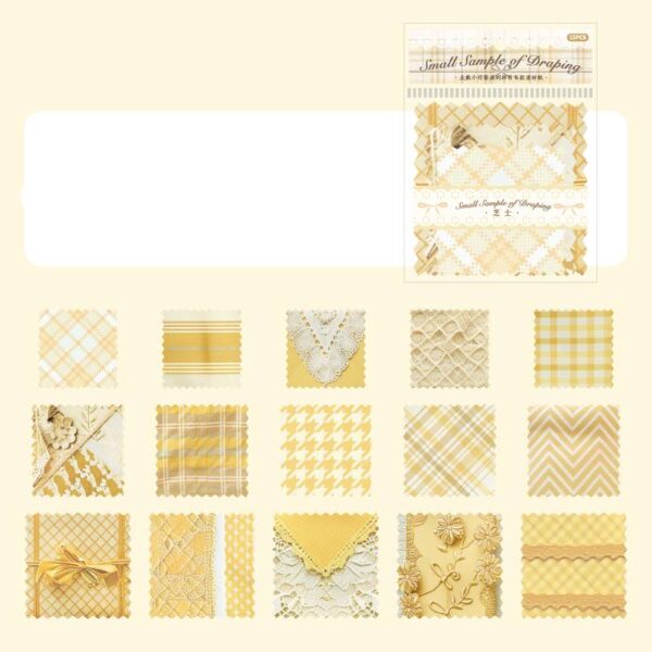 Decorative Paper Patchwork Fabric Theme 30PCS - Image 13
